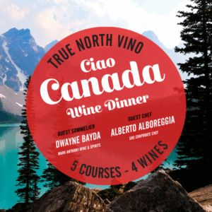 Buco Windermere World Series Wine Dinner: Ciao! Canada | July 23, 2025 | 6:30 PM