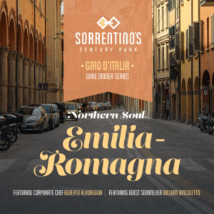 Sorrentino's Century Park | Giro d'Italia Wine Dinner Series - Emilia-Romagna | August 5, 2025 | 6:30 PM