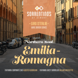 Sorrentino's St. Albert | Giro d'Italia Wine Dinner Series - Emilia-Romagna | August 13, 2025 | 6:30 PM