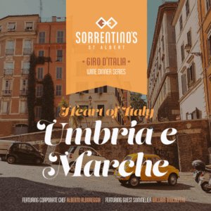 Sorrentino's St. Albert | Giro d'Italia Wine Dinner Series - Umbria e Marche | November 12, 2025 | 6:30 PM
